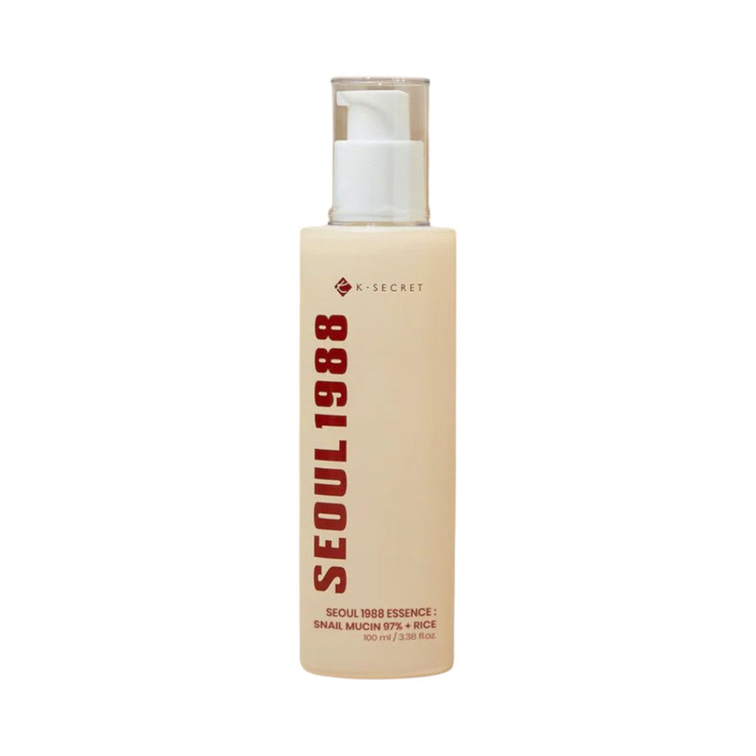 K-SECRET - Essence Snail Mucin 97% + Rice - Csiganyálkás - esszencia - 100ml
