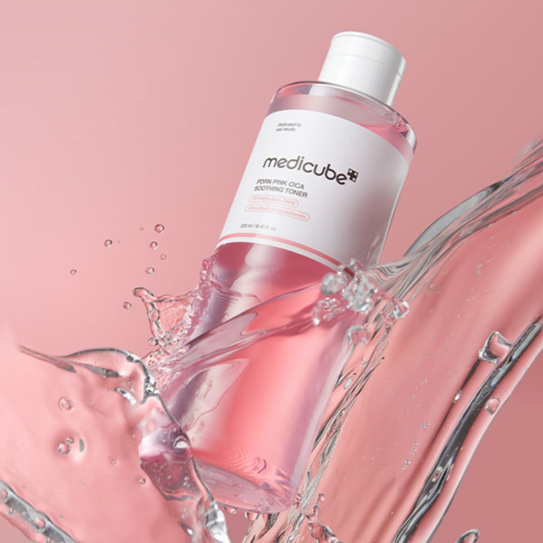 medicube - Tonique Apaisant PDRN Rose Cica - Tonique apaisant pour le visage - 250ml