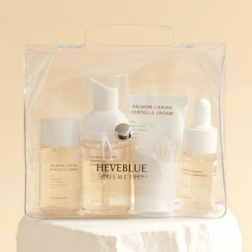 HEVEBLUE-Salmon-Caring-Centella-Special-Travel-Kit