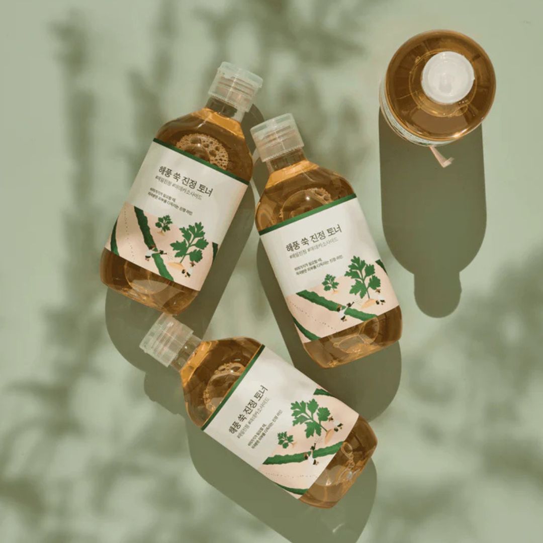 Round Lab - Mugwort Calming Toner - Soothing Face Toner - 300ml
